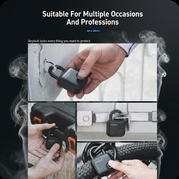Smart Fingerprint Padlock  waterproof