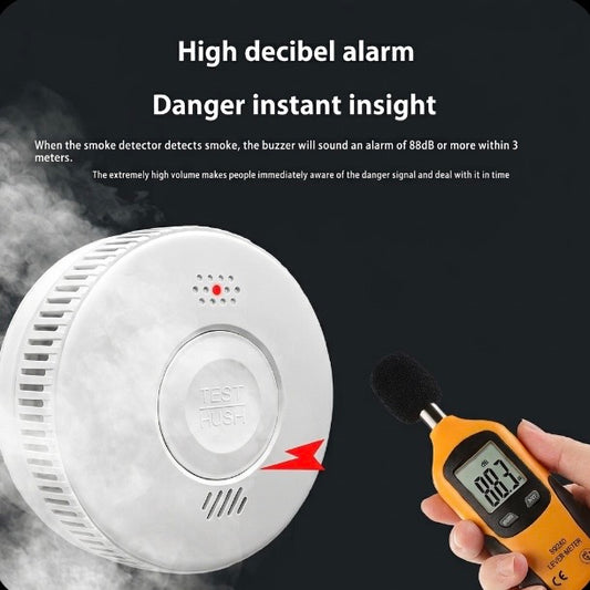 Wireless smoke detector