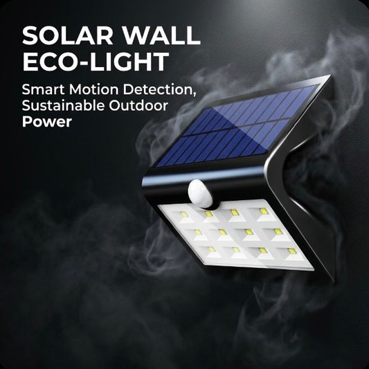 Solar Garden Wall Light