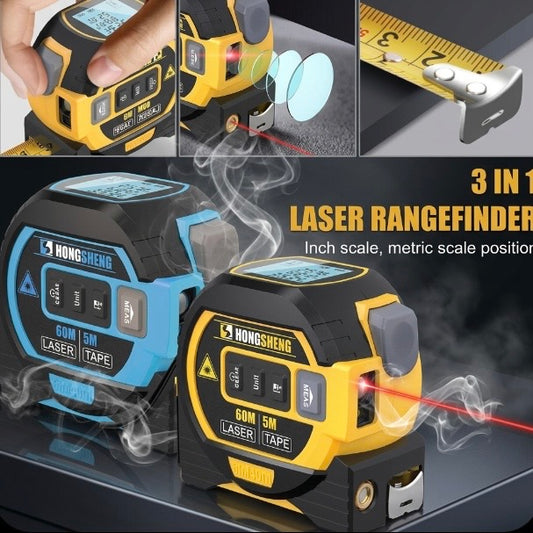 3-in-1 Digital Laser Tape Measure
