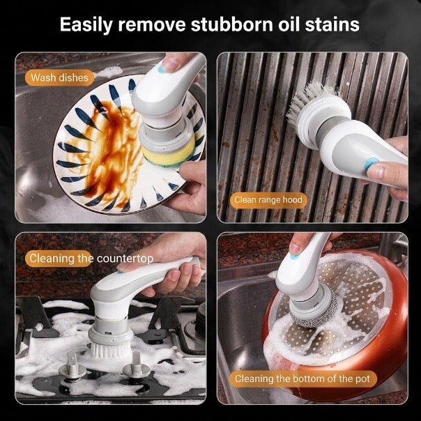 4-in-1 Electric Cleaning Brush
