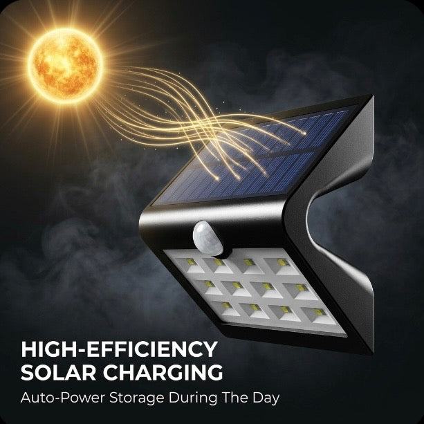 Solar Garden Wall Light