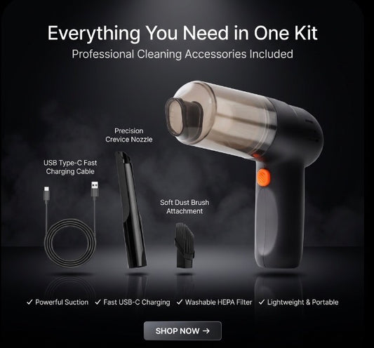 Portable Car Vacuum Cleaner