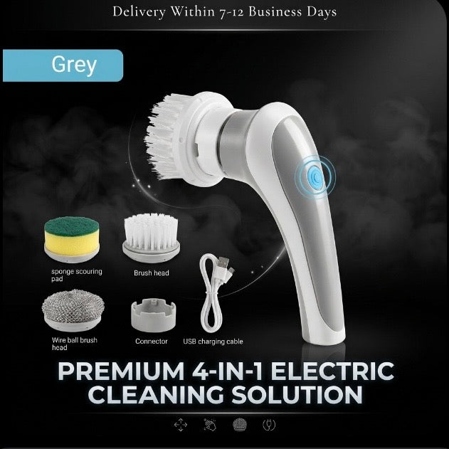 4-in-1 Electric Cleaning Brush